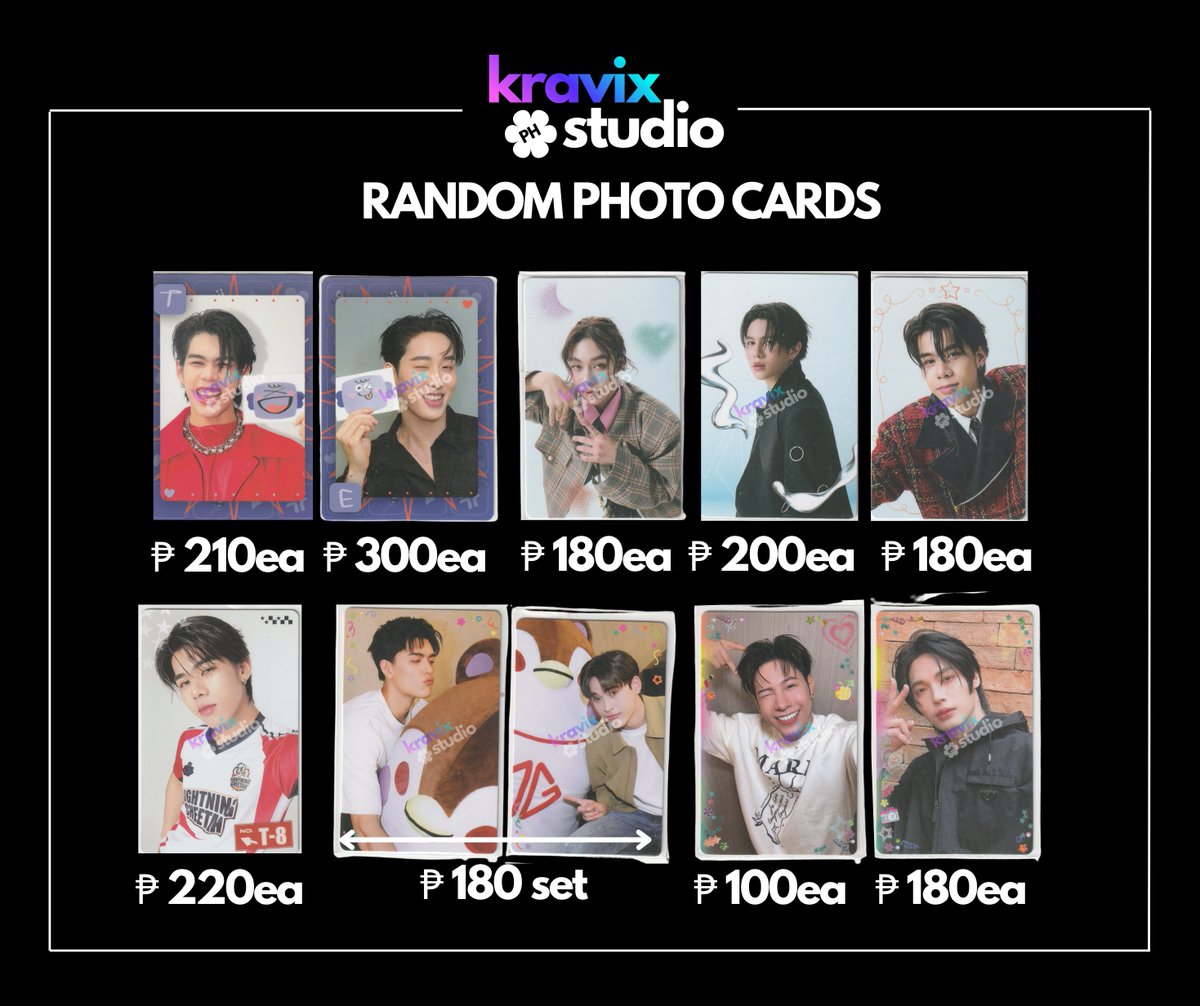 kravixstudioph's tweet photo. RANDOM PHOTOCARDS and OTHERS
— see picture for the prices
📷 DOP: PAYO
📷 ETA: onhand
📷 Comment/DM to order
wts wtb lf ic lykn riser gmmtv pc LYKN  williamest pondphuwin pc

#LYKN
#PondPhuwin
#WilliamEst
#GMMTV https://t.co/cdA81fotS7