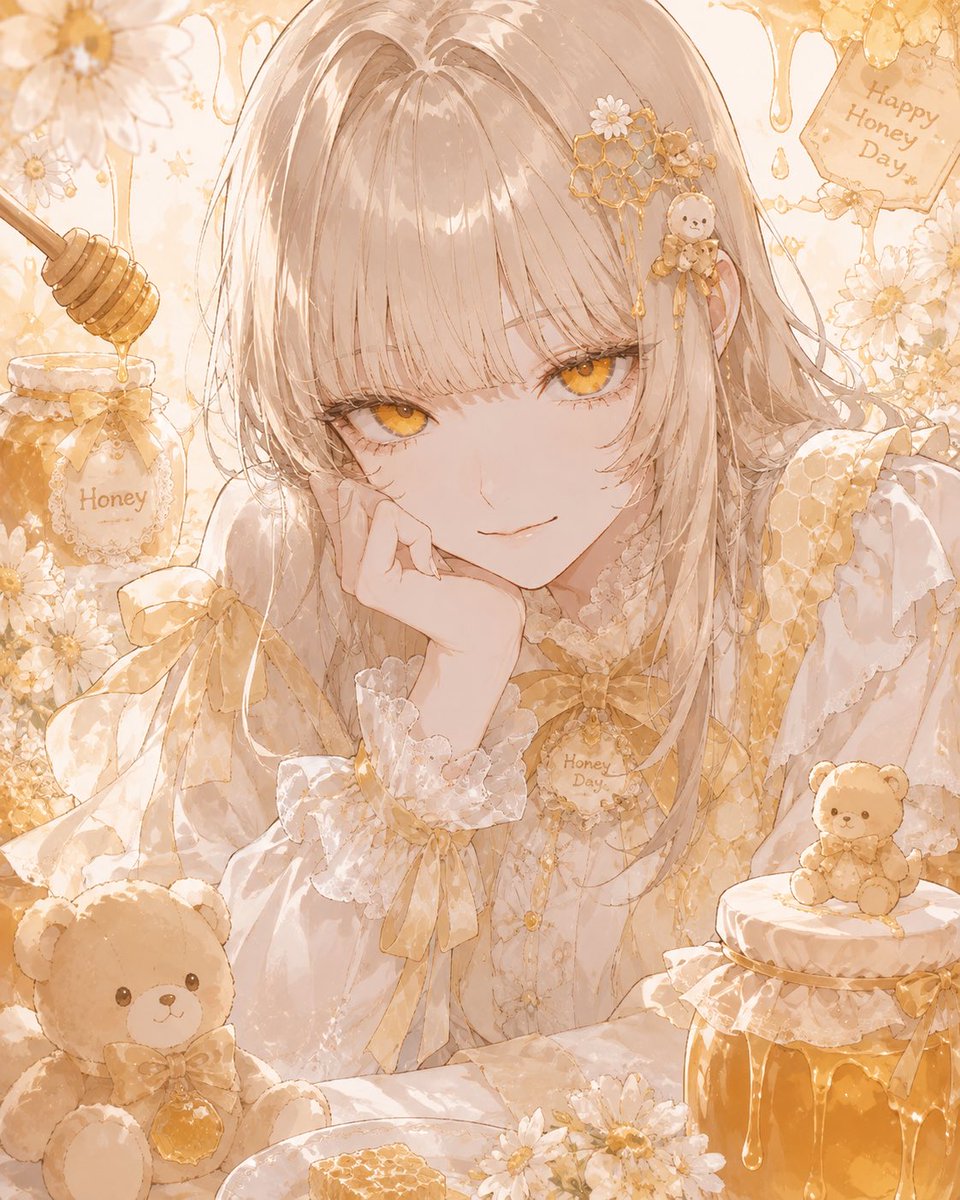 myiru_ff's tweet photo. #おくすり_FA
はちみつの日スゥちゃん🍯🧸 https://t.co/IAuuR61OwO