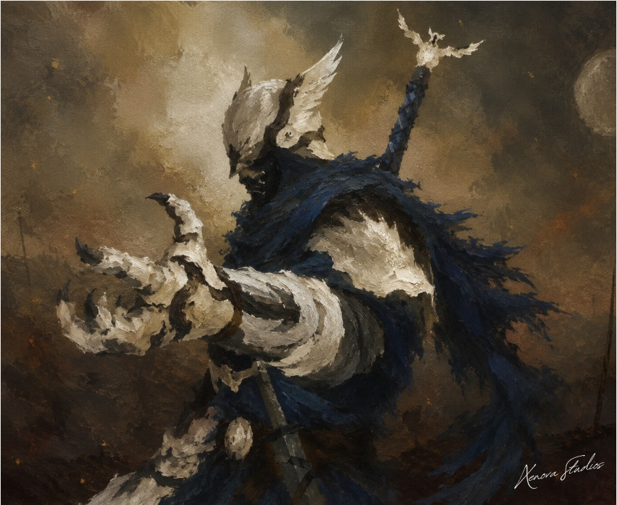 Xenova_studios's tweet photo. Wylder. ⚔️
A painterly fanart of one of my favorite designs from Elden Ring: Nightreign. I also experimented with two different color moods for the same piece.
Which one fits Wylder better?
🟤 Dusk or 🟣 Night?
#EldenRing #Nightreign #Wylder #Fanart #DigitalArt #FromSoftware https://t.co/Fy5DucPcrn