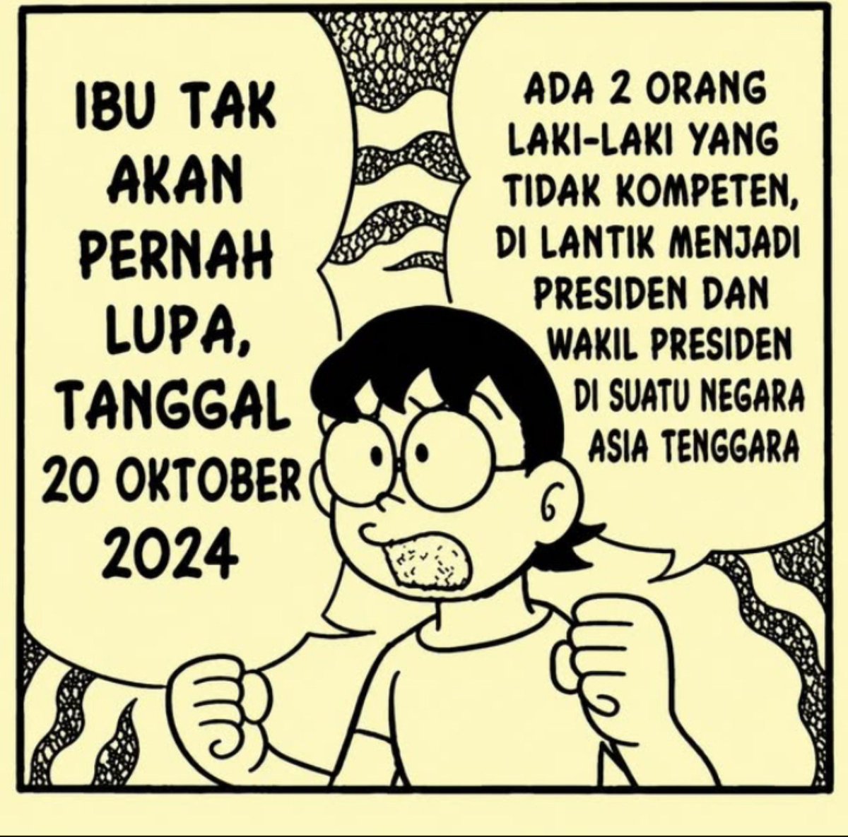 Zinhezt's tweet photo. Wah ibu Nobita orangnya ga pelupa https://t.co/DaQQ6eVxGS