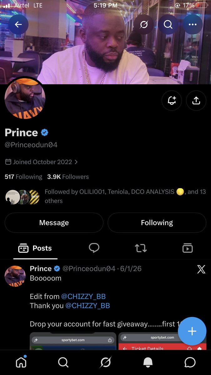 Ayodele2023's tweet photo. @Diamondnba2 @Princeodun04 8077259578 opay 
Ayodele Emmanuel 🙏🙏 https://t.co/jVOcmHoobq