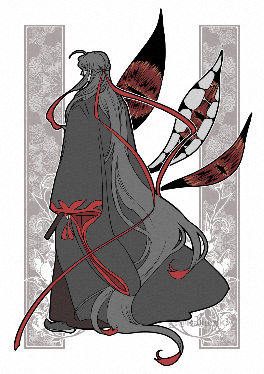 HakutoK's tweet photo. 夷陵老祖は人間の形をした裂け目である。
Yiling Patriarch is a human-shaped rift to another realm.
#MDZS #WeiWuxian https://t.co/ebMN0gtzHD