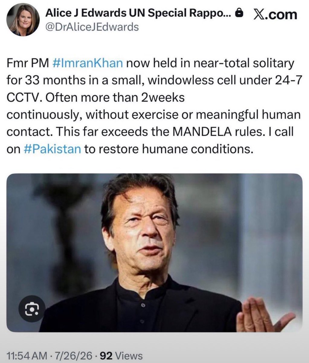 FaikeJstce's tweet photo. Fwd HM @RoyalFamily
HRH @KensingtonRoyal!
A #TRUE legend of the
#BritCom like Prz
@NelsonMandela
PMs #ChurchL_Nehru et deserving of the #highest
#respect is being made to suffer #at the hands of
🇵🇰’s unelected #Govt wth @commonwealthsec.
Hope @ArchbishopSarah prays 4 PM #IK. https://t.co/Y6YBIz9H67