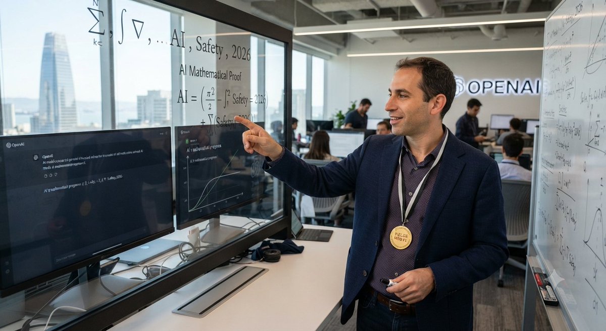 NoC0NTEXTLLM's tweet photo. Matematiğin en prestijli ödülünü kazanan adam neden OpenAI’ye geçti?
Fields Madalyası sahibi Jacob Tsimerman, Toronto’dan izin alıp AI güvenlik ekibine katıldı.
“İki yıl içinde AI matematikte insanı aşacak” diyor.
Kaynak aşağıda+++++ https://t.co/f2OZuPQWdn