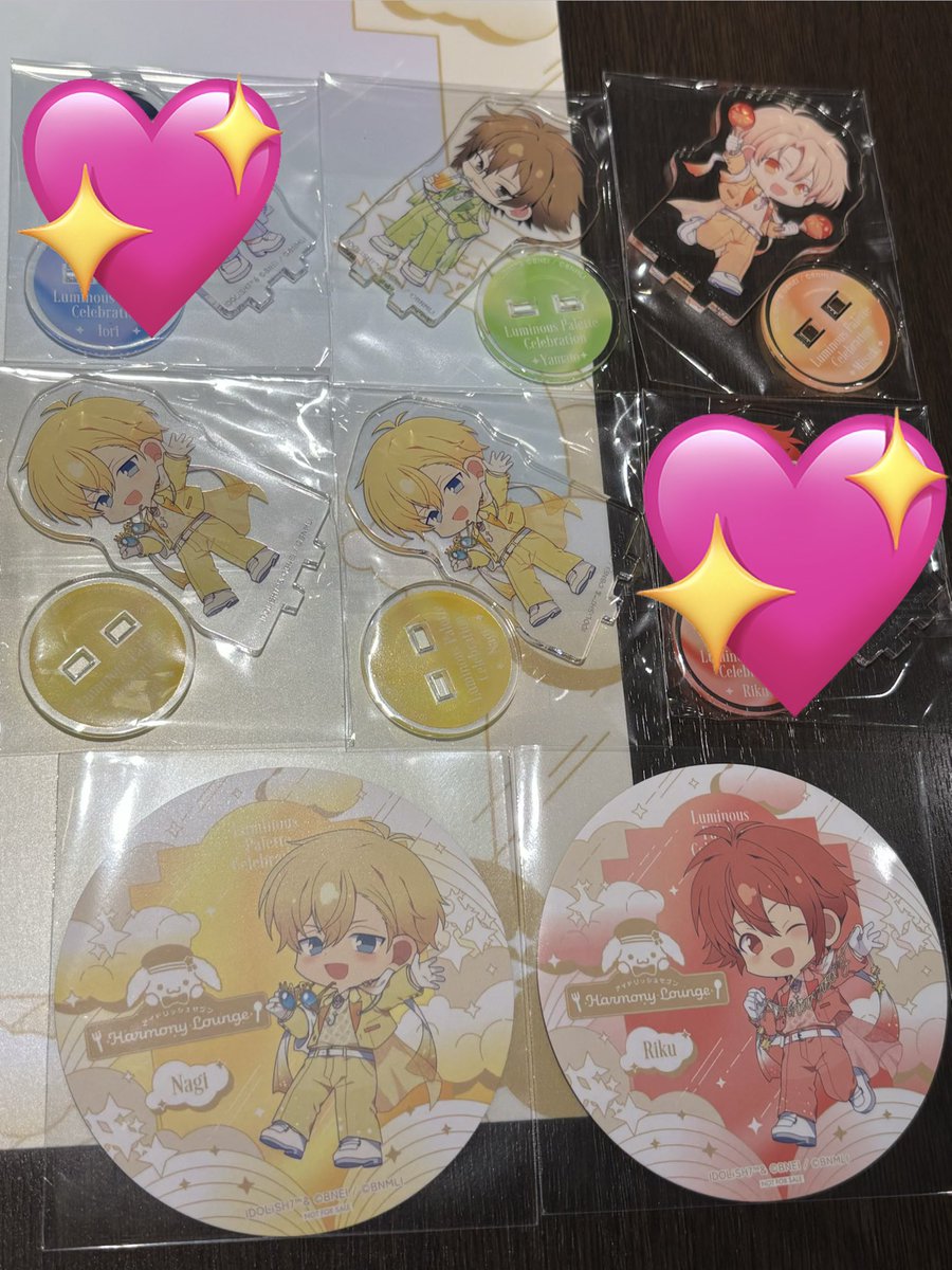 Noi7_NoLife's tweet photo. 【交換・譲渡】アイナナ アニメイトカフェ アニカフェ グラッテ レインボーシティ Pizza Party Trailer  IDOLiSH7 HAPPY KiTCHEN TiME Luminous Palette Celebration
アクスタ

譲)大和.三月.ナギ.陸

求)今回のコースター環・壮五(3枚目)or定価

出先のためIDなし
本日16:30頃まで池袋手渡し希望 https://t.co/joYCCR3ejf