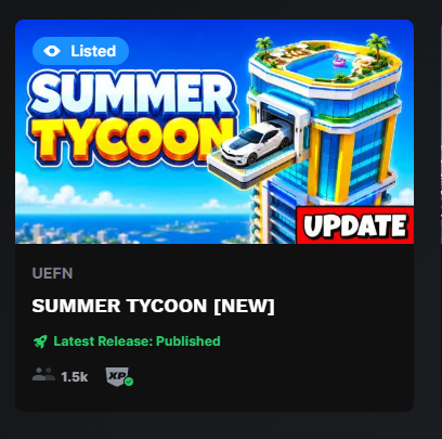 herickylak's tweet photo. WTF??? My map just reached #1 in Simulation &amp; Tycoon and hit 1.5k CCU yesterday. After months of work, this honestly means A LOT to me #fortnite #uefn https://t.co/mPj6pi8LME