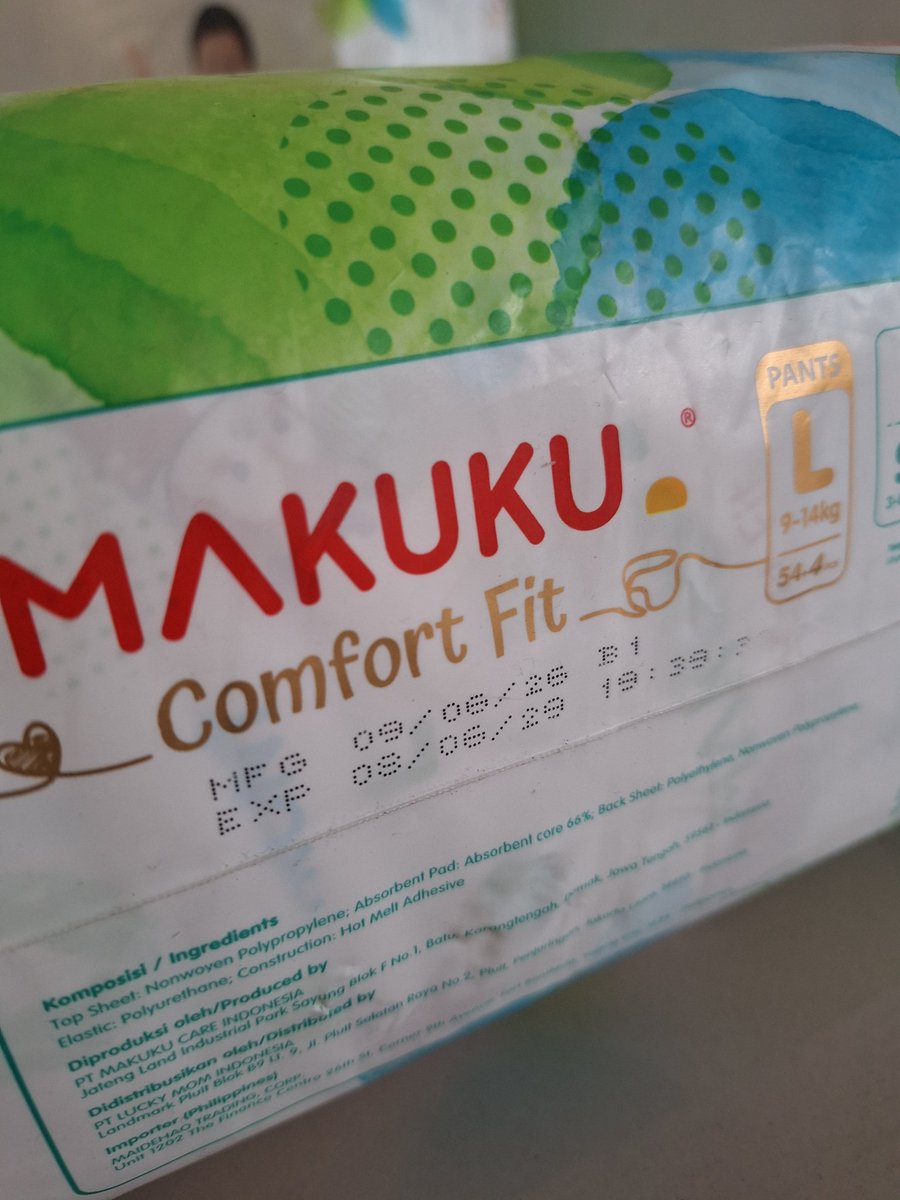 Looocket_'s tweet photo. WTS diapers Makuku comfort fit size L
isi 54+4 (100k/ball) ada 4 ball
isi 40+4 (75k/ball) ada 2 ball
dijual karena ternyata kekecilan

Bogor kota/oren https://t.co/QgiTm5a5si