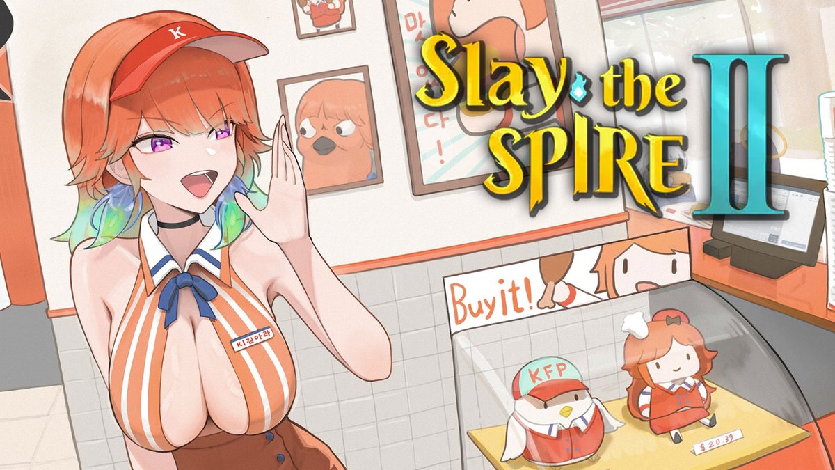 takanashikiara's tweet photo. next stream→【SLAY THE SPIRE II】

wasnt sure what to play today but when in doubt, sts is always right there for me
今日何配信しようかなーって困ったときにはやっぱりこれだ

https://t.co/m6nLEeZoXn https://t.co/ndQOSRocGd
