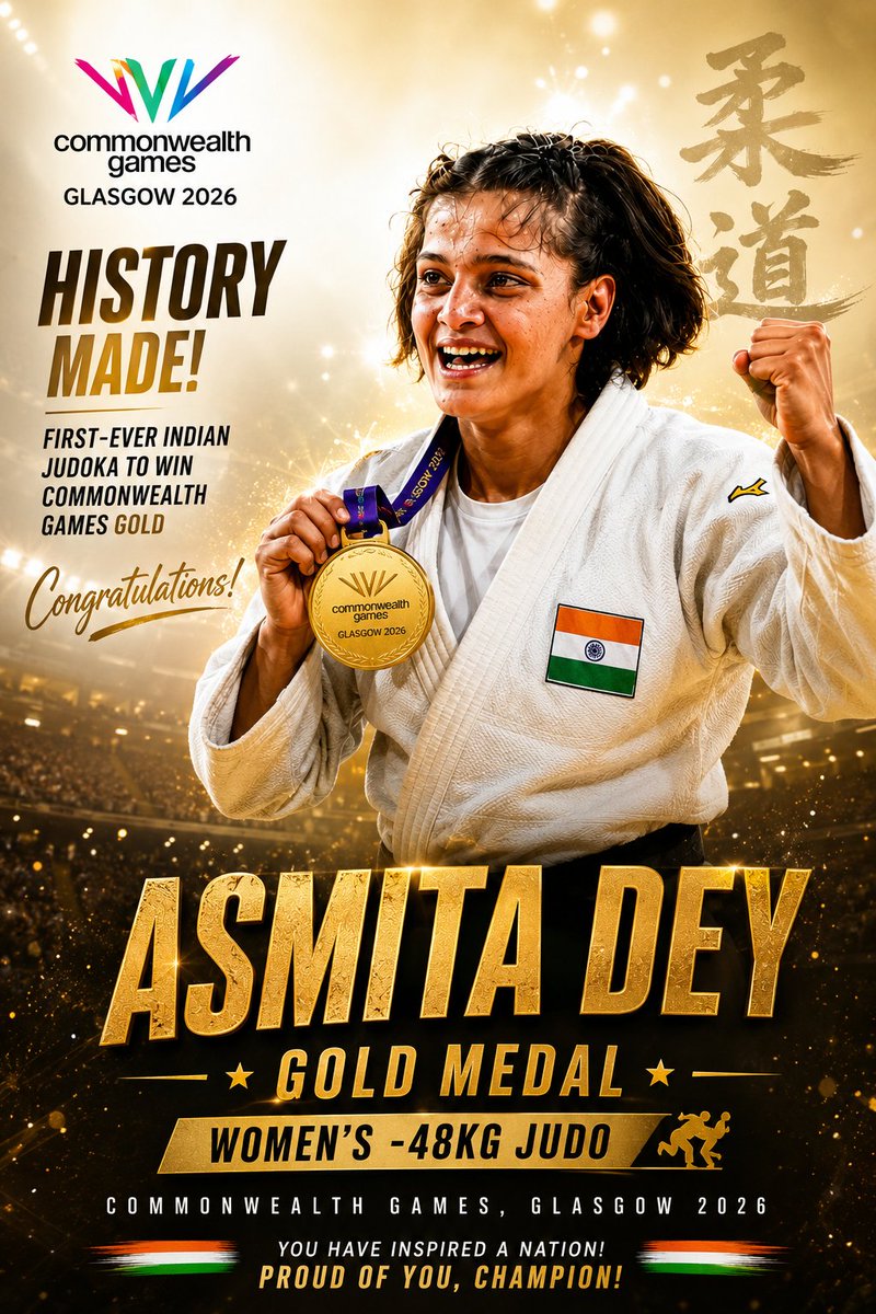 pallabbose007's tweet photo. #Glasgow2026 #CommonwealthGames #TeamIndia #IndiaAtCWG #CommonwealthSport #GoForGold #Sportsmanship #RoadToGlory #IndianSports #ProudIndian https://t.co/KFdhBmLS1s