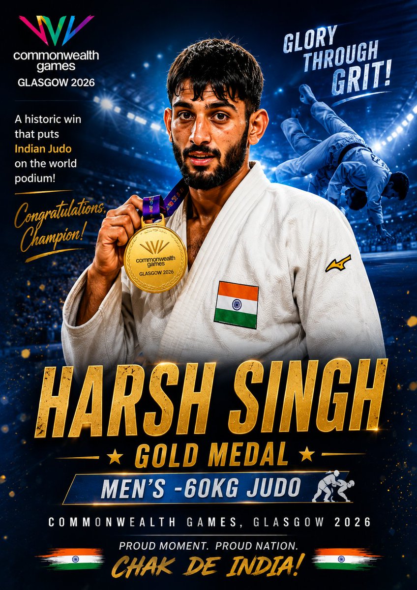 pallabbose007's tweet photo. #Glasgow2026 #CommonwealthGames #TeamIndia #IndiaAtCWG #CommonwealthSport #GoForGold #Sportsmanship #RoadToGlory #IndianSports #ProudIndian https://t.co/KFdhBmLS1s