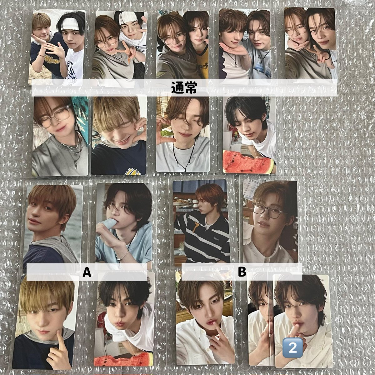 l00kathj's tweet photo. TWS SODA SODA トレカ 特典 交換

求：ハンジン

譲：シンユ ドフン ヨンジェ ジフン ギョンミン

お気軽にお声がけください🍀 https://t.co/M8Lu1B0Gtb
