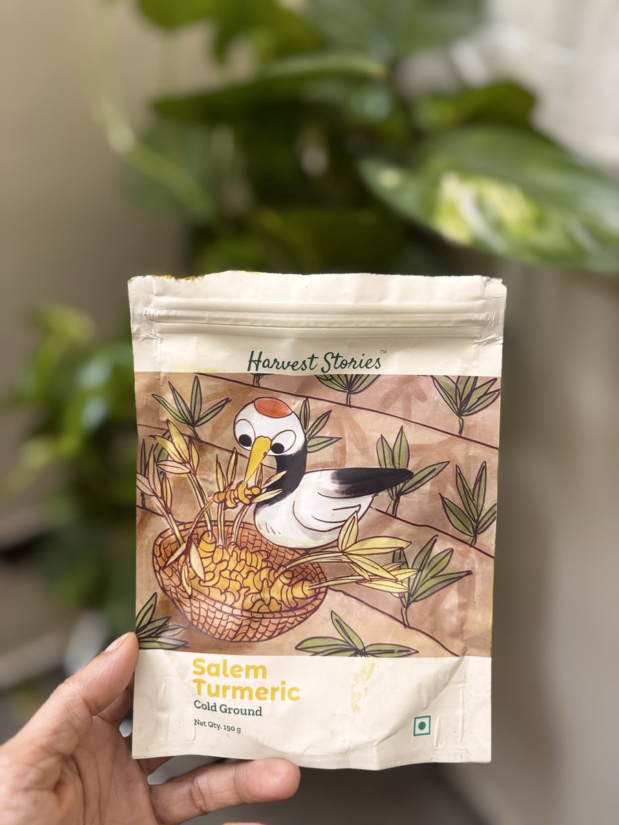 Fairsquare00's tweet photo. So glad to see homegrown Indian FMCG companies investing in thoughtful, high-quality packaging. And this turmeric is among the best I’ve ever used.

#indianfood #productpackaging https://t.co/3tveyVfUfQ