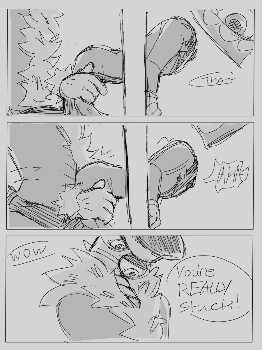 mossorgans's tweet photo. Oh no, Caine is stuck (2/4) #tadcnsfw #genitalcircus https://t.co/ItTgV6MSh8