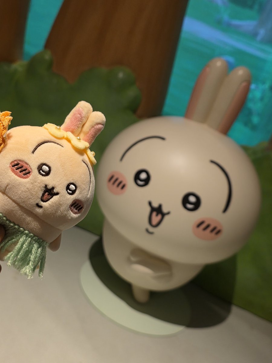 Luckysan4's tweet photo. うさぎとうさぎ https://t.co/C2N4PqUoTv