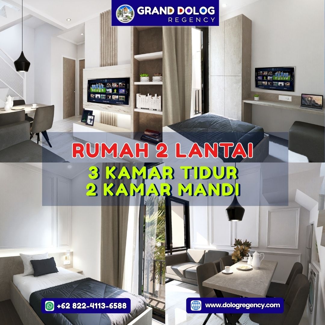 DologRegency's tweet photo. Butuh 3 kamar tidur di Semarang Timur? Grand Dolog Regency solusinya! 2 Lantai, 3 KT, 2 KM cuma 790jt. Space lega buat keluarga. #Rumah2Lantai #Rumah3Kamar https://t.co/xvEvYTVCH9