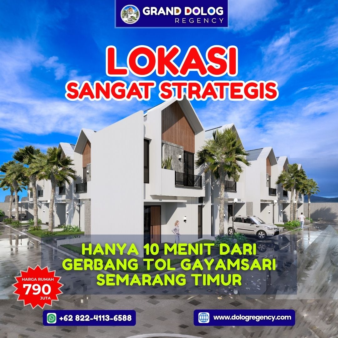 DologRegency's tweet photo. Cari rumah deket Tol Gayamsari? Cuma 10 menit! Grand Dolog Regency di Pedurungan. Lokasi strategis banget, akses kemana-mana gampang. Investasi masa depan! #LokasiStrategis #RumahDekatTol https://t.co/jxJzuh7qUk