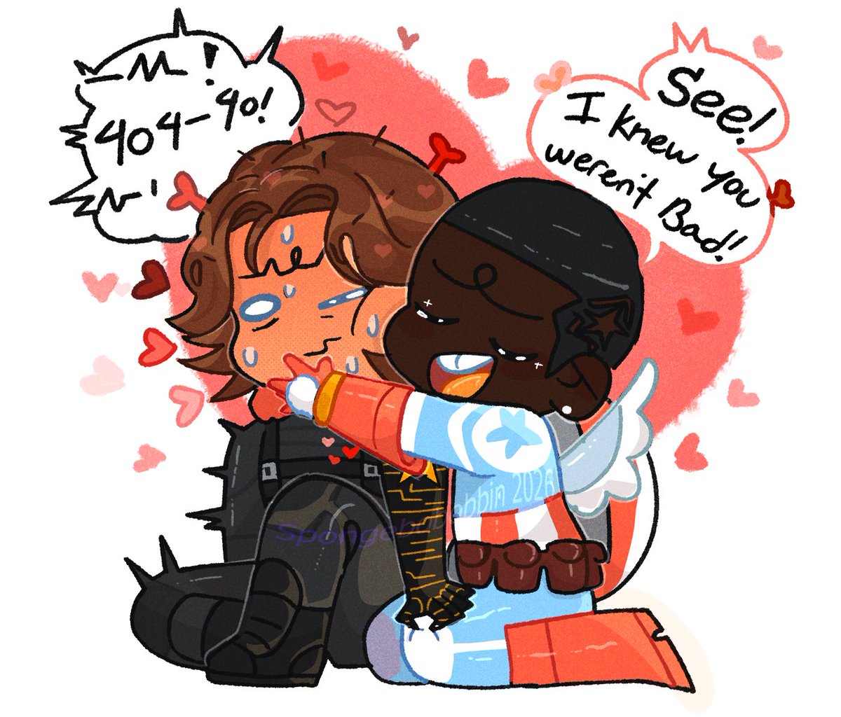 Spongebobobbin's tweet photo. AAaaAawww <3
#sambucky https://t.co/ZMCLqSUpLR