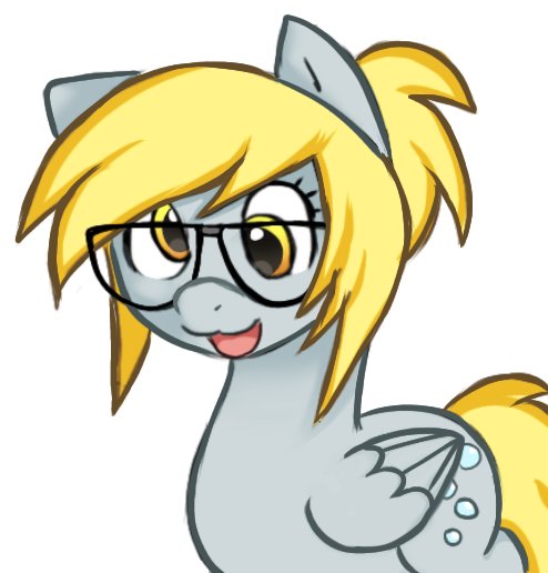 sundaeseal's tweet photo. nerdy derpy... !!! #mlp https://t.co/C6R9L5TmHU
