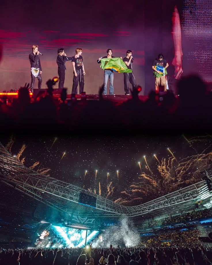 ENHYPEN_Brasil's tweet photo. [NAVER] 41 MIL PESSOAS! 🚨🎟️

​Um artigo no Naver confirmou o sucesso absoluto da passagem do ENHYPEN pelo Brasil: o show no estádio em São Paulo teve seus 41.000 ingressos completamente esgotados!

​A matéria sul-coreana exaltou o marco histórico de lotação máxima em São Paulo, provando mais uma vez o poder gigante dos ENGENEs por aqui. 🇧🇷🔥

🔗: https://t.co/XrT60B1vph

​Quem fez parte desses 41 mil presentes? 👇✨

@ENHYPEN_members @ENHYPEN #ENHYPEN #엔하이픈