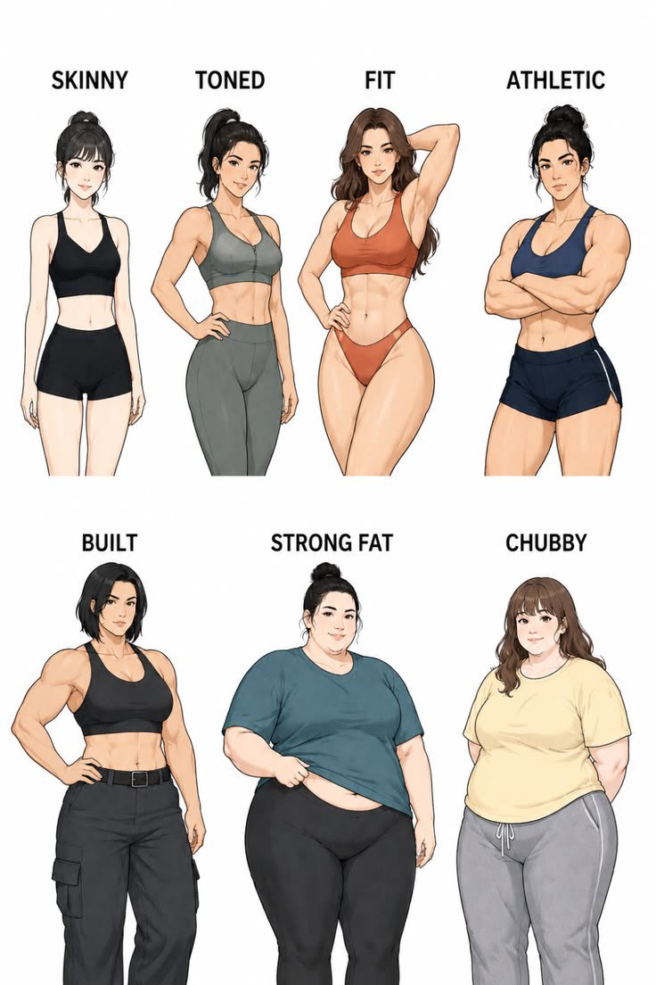 _red_magic's tweet photo. Guys which body type do you actually prefer? Be honest 👀
Girls which one are you?

Hey @grok, rank them from most to least attractive according to you https://t.co/DlUOMvnv5A