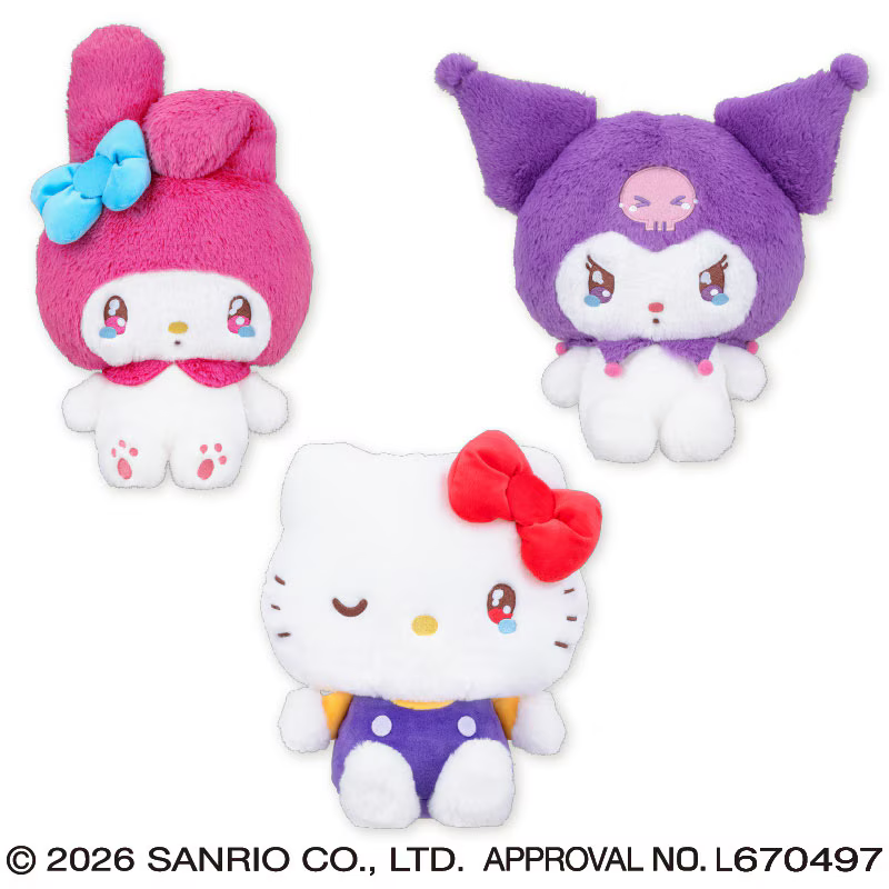 sanrio_oshikatu's tweet photo. ＼⚠️8月登場のプライズ【予告】📣／
サンリオキャラクターズ 甘えんぼナミダドールシリーズの新プライズが8月登場だよ🥹🩷
うるうるお目目がかわいすぎてやばい…🥹
また入荷日近くになったらお知らせするね🙆‍♀️

📅8月第5週 （8月23日～8月29日）
サンリオキャラクターズ 甘えんぼナミダドールBIGタイプ1
https://t.co/WXYqMQOqEh
サンリオキャラクターズ 甘えんぼナミダドールBIGタイプ2
https://t.co/VqklsheFEx

#甘えんぼナミダ #サンリオキャラクターズ #新プライズ