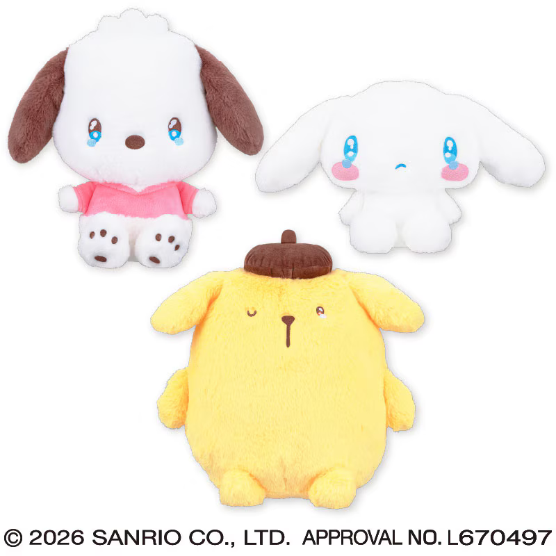 sanrio_oshikatu's tweet photo. ＼⚠️8月登場のプライズ【予告】📣／
サンリオキャラクターズ 甘えんぼナミダドールシリーズの新プライズが8月登場だよ🥹🩷
うるうるお目目がかわいすぎてやばい…🥹
また入荷日近くになったらお知らせするね🙆‍♀️

📅8月第5週 （8月23日～8月29日）
サンリオキャラクターズ 甘えんぼナミダドールBIGタイプ1
https://t.co/WXYqMQOqEh
サンリオキャラクターズ 甘えんぼナミダドールBIGタイプ2
https://t.co/VqklsheFEx

#甘えんぼナミダ #サンリオキャラクターズ #新プライズ