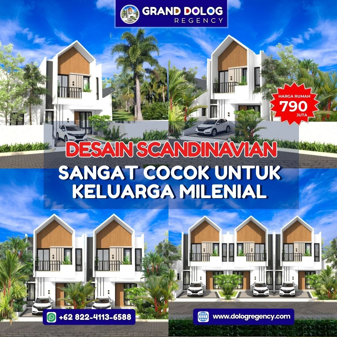 DologRegency's tweet photo. POV: Rumah Scandinavian impian milenial cuma 790jt di Semarang. Desain cakep, atap lancip, fasad kayu. Cocok banget buat keluarga muda! Ini di Grand Dolog Regency. #RumahScandinavian #RumahMilenial https://t.co/qnUvSHJE87
