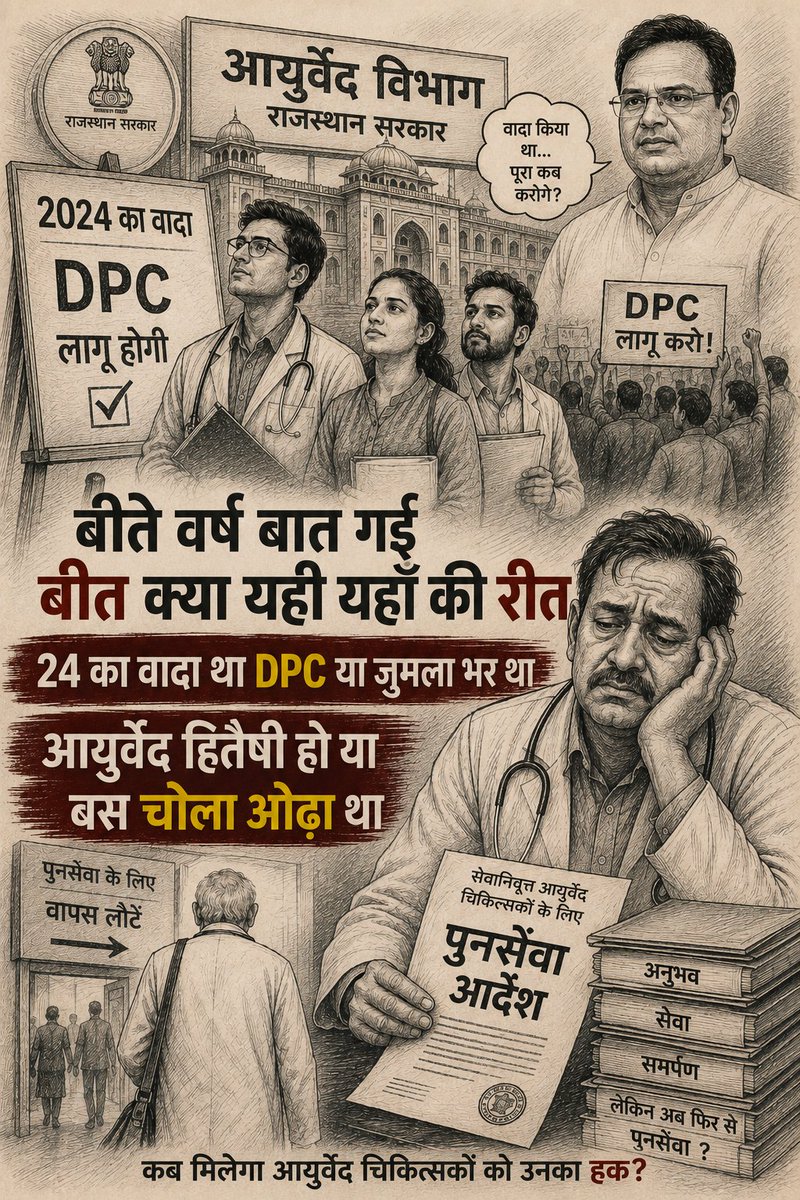 tilak7939's tweet photo. #BAMS926
@DrPremBairwa @RajCMO @BhajanlalBjp https://t.co/86rsRBpraY