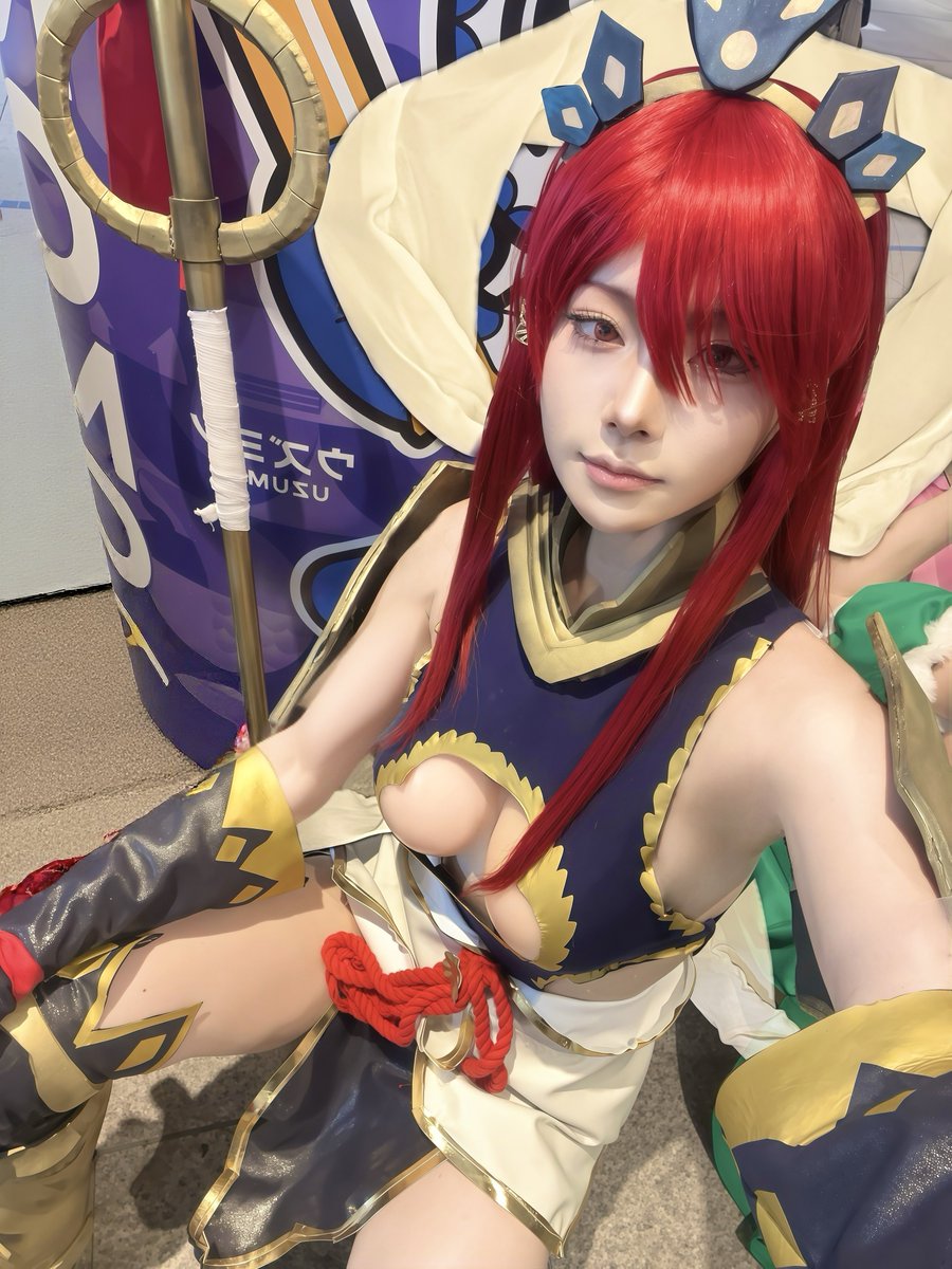 amegentei's tweet photo. Cosplay

初コスサミ両日楽しかった！
交流してくださった方、ありがとうございました！✨️
タウロスルーシィと天一神の鎧のエルザでした🐮⚔️
FAIRYTAIL20周年みんなでお祝いできて良かった✨️

#コスサミ2026 ＃世界コスプレサミット2026 https://t.co/7BzSfAtsWY