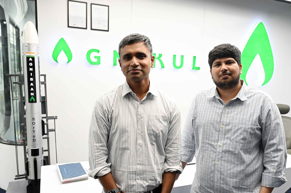 SindhuHarih's tweet photo. .@AgnikulCosmos is getting ready for Mission 2, where they will not just place a commercial payload in orbit but also attempt to recover the rocket’s lower stage for reuse. 

The architecture for the reusable launch vehicle is almost frozen, Srinath Ravichandran, co-founder and CEO, AgniKul Cosmos says. “All the pieces of the tech needed for reusability are in place; we will have to now sequence them exactly.”

The company is eyeing an early-2027 timeline for lift off

Founders @srinathr155 and @moin_spm, who patiently let us tour their facilities, say that the best part about cracking reusability will be decoupling of rocket production capacity and launch cadence 

Online , video and print article today in @businessline — kudos to our digital team @SiDmAtz 

YouTube : https://t.co/L5Eqk9Eqyu

Web: https://t.co/dqjmTqKylh
