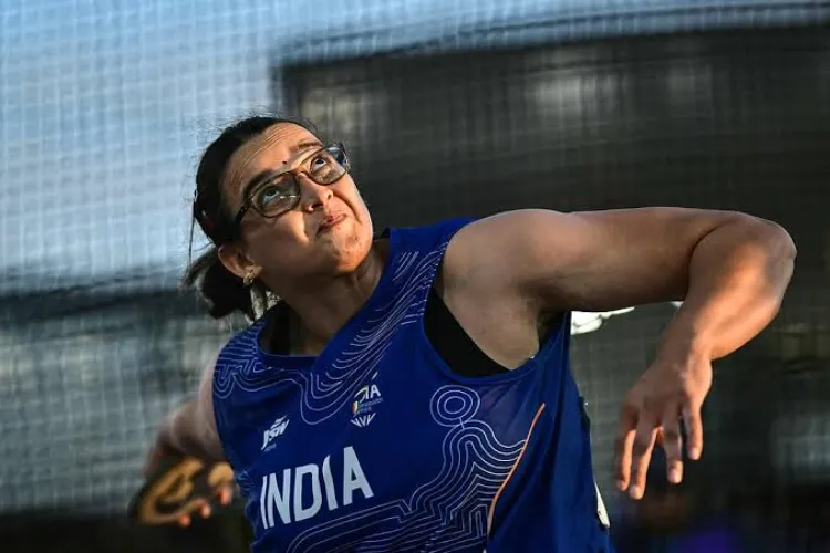 Dnn24Network's tweet photo. ‘My PhD Makes Me a Better Athlete’: Seema Kaliramna’s CWG Bronze Has an Inspiring Backstory.

Read the full article here: https://t.co/DlGg9v4EWN

#SeemaKaliramna #CWG2026 #CommonwealthGames #DiscusThrow #IndianAthletics #WomenInSports #PhDScholar #SportsScience #Bhiwani #DNN24 @AwazThevoice @commonwealthsec