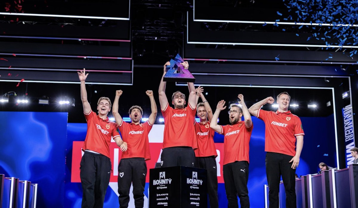 gglbet's tweet photo. 🏆BLAST BOUNTY 2026 SEASON 2 CHAMPIONS 🏆
MOUZ claimed the BLAST Bounty 2026 Season 2 title after defeating Spirit 3-1 in the grand final in Malta.
#ggl #gglounge #esports #counterstrike #cs2 #counterstrike2 #blast #blastbounty https://t.co/CfziYYEzj6