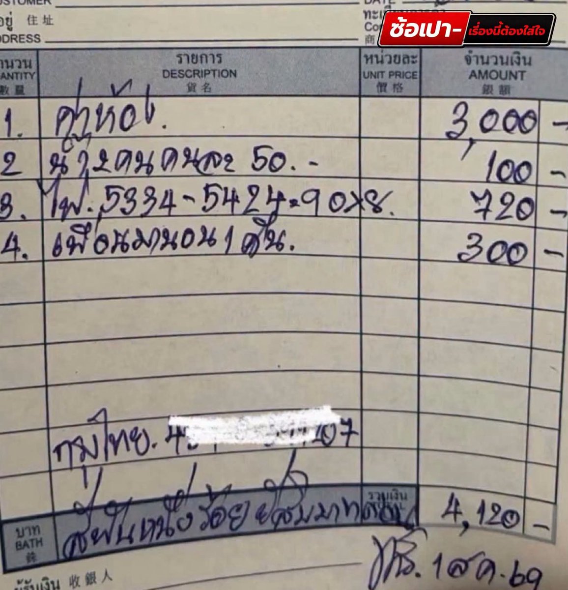 zsar14940693's tweet photo. เช่าห้องรายเดือนห้ามเอาเพื่อนมานอน 😬  ผู้เช่ารายนึง เช่าหอพักรายเดือน แต่แฟนมาหาและได้แจ้ง จข.หอว่าจะพาแฟนมานอนคืนนึง รุ่งขึ้นก็ไปส่งกลับ แต่พอถึงรอบจ่ายเงิน โดนคิดค่าห้องเพิ่ม 300 บาท ค่าน้ำ 50 บาท 

มีห้องเช่าที่ไหนคิดเงินลูกค้าแบบนี้บ้าง? https://t.co/4RdUmNweQm