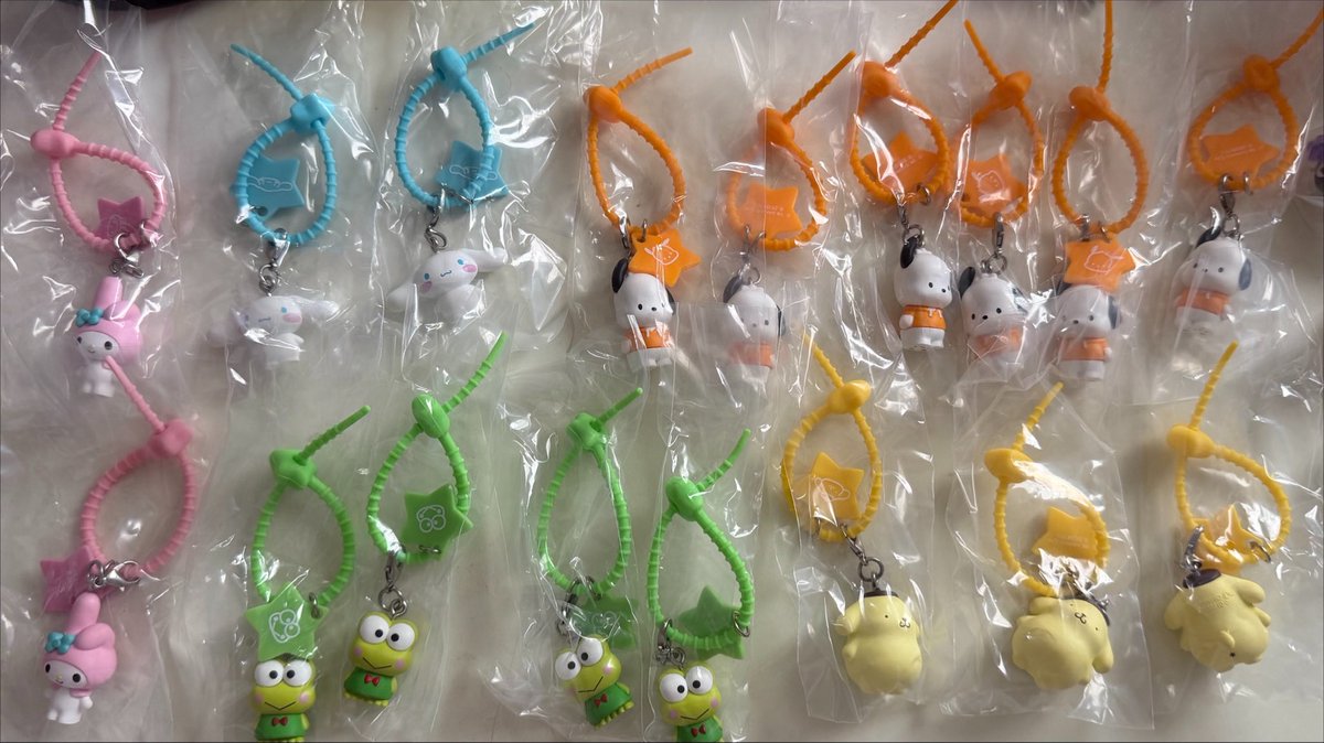 kukn_snro's tweet photo. サンリオ カラフルマルチチャーム
交換 買取

譲 画像のもの

求 ストロベリーうさ 
けろけマイメロ クロミ
リプに続く

郵送にてのお取引を考えています📮 https://t.co/jNBnRmoVn1