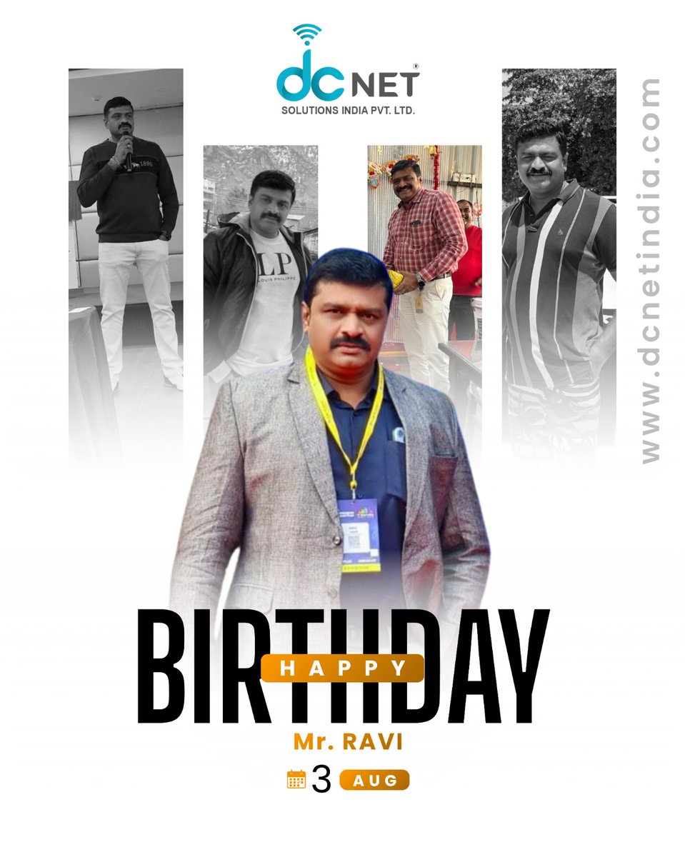 dcnetindia's tweet photo. π Happy Birthday, Mr Ravi π
Your leadership and dedication inspire us every day. May this year bring you happiness, good health, and continued success.
Warm wishes from the entire DCNET Family! β€οΈ
#HappyBirthdayRaviSir #DCNETFamily #Leadership #TeamDCNET #DCNETIndia https://t.co/SwxyiGfsIi