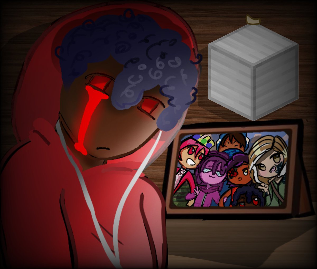 jjkbiggojofan's tweet photo. 6 hours I needa go to bed (boo) #jamsteo #minecraft #idk #yes #iron #castorpoky #itsfliz #kingofcups #roserocket #topothetop https://t.co/4ha7wnVbPA