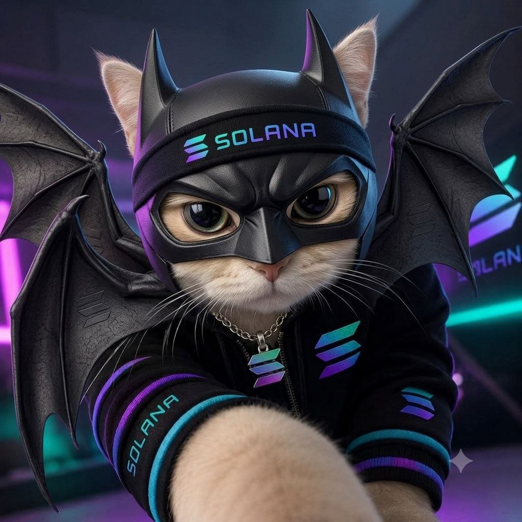 RealestD12's tweet photo. @MrWhale Lock in with @BatCatsoI

In the solana jungle, the mighty $BatCat is taking off. Join the adventure https://t.co/tWg5mstvTC