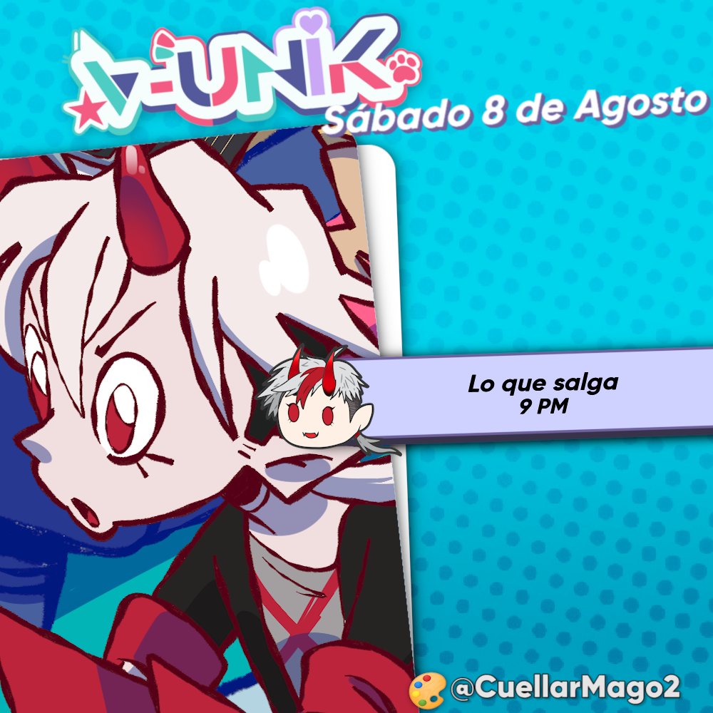 vugv_'s tweet photo. ¡Hoy en V-Unik!

@NemuchiHomuraVT – Lo que salga – 9 PM CDMX https://t.co/aktqCTVeOd