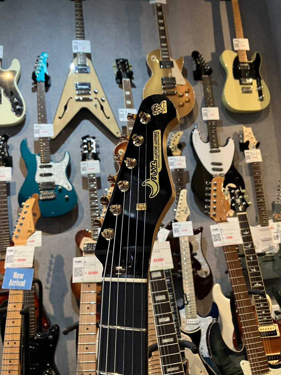 new】 moon / RM-DX Ⅱ BK/E GO Moon Guitarsより、レゲエマスター