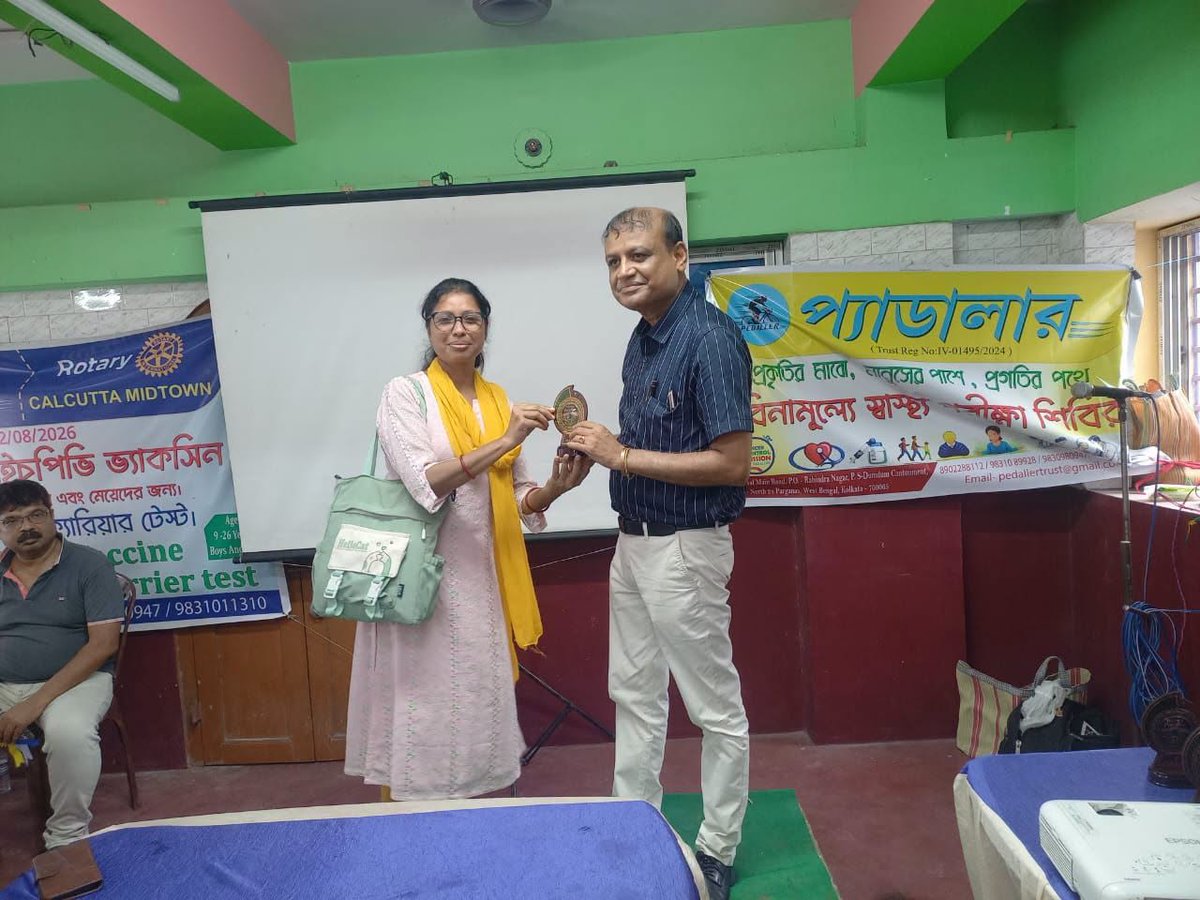 serumthal's tweet photo. #ThalassemiaAwareness &amp; #Thalassemia Carrier Testing Camp was successfully organised by Rotary Club of Calcutta Midtown in association with #SerumThalassemiaPreventionFederation at Asutosh Bhawan, yesterday, i.e., August 2, 2026.
#SanjibAcharya #ThalassemiaCarrierTest https://t.co/CW8fDLvYJL