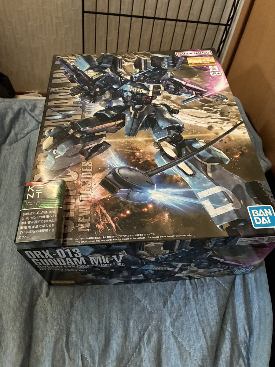 8khjw's tweet photo. MG初めて買ってみた。デカすぎる。 https://t.co/0BsKIOG2ms