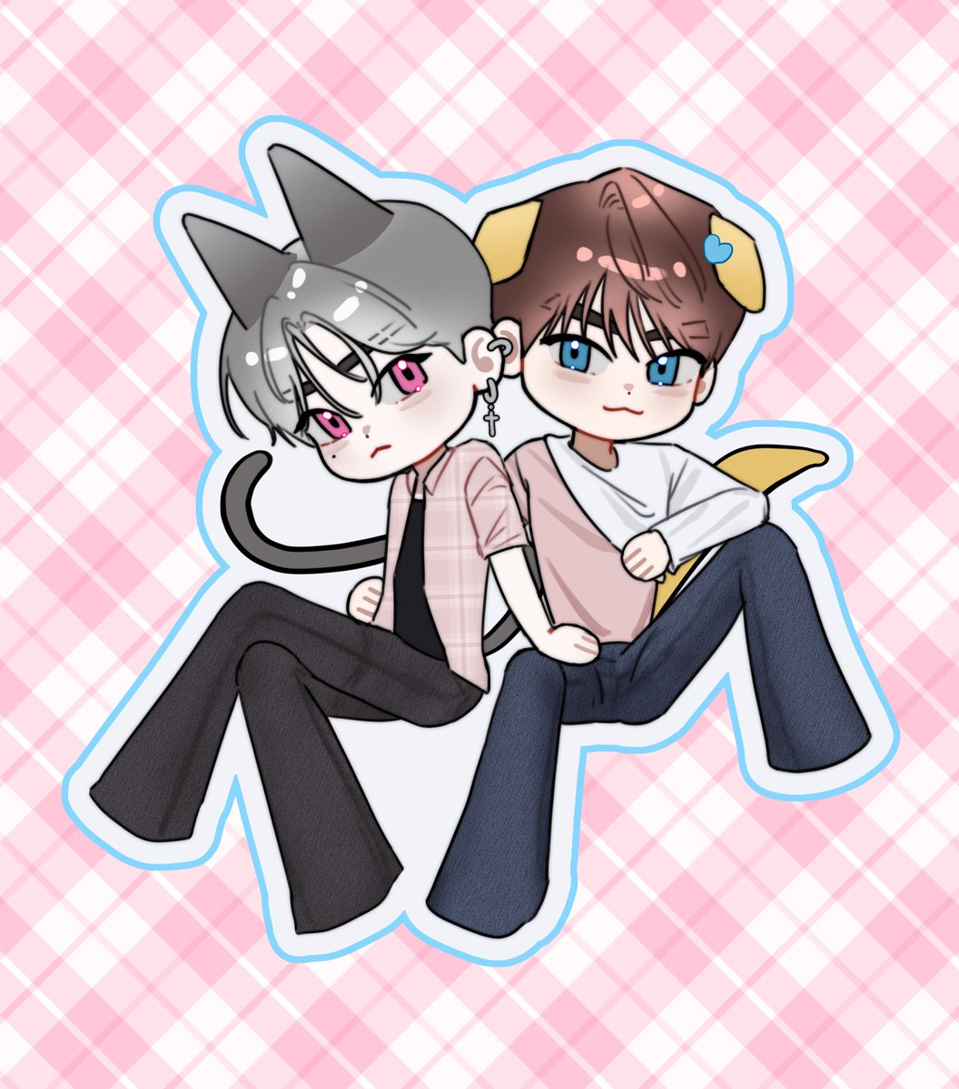 notonly_o's tweet photo. #귭맄 #gyubrik 
will u be the pink rik to my blue gyub https://t.co/sad9jLR4o3