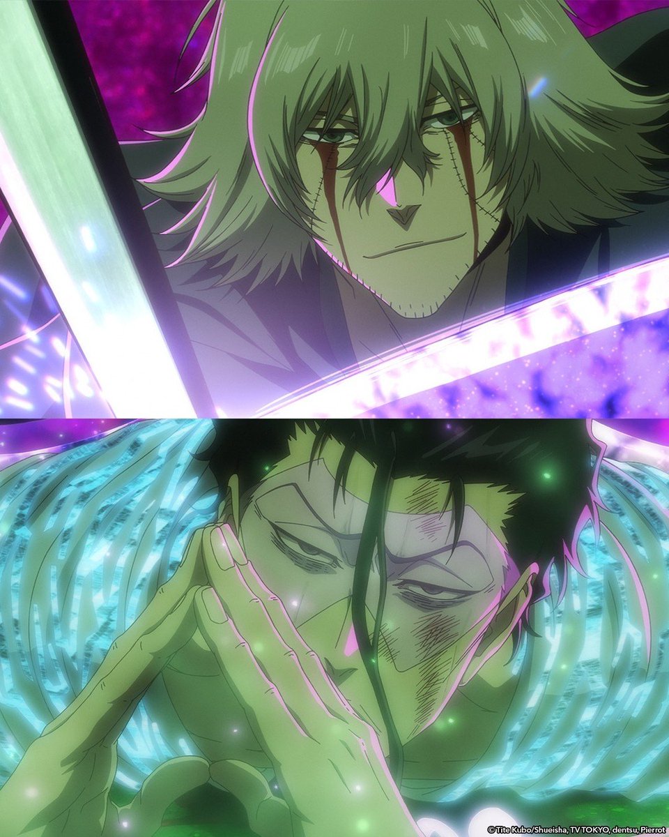 Shiorun_Shiro's tweet photo. Bleach cour 4 ep 2 
Kisuke bankai is here!
I wished I can see more Kisuke bankai in action.
#bleach #BleachTYBW #BLEACH_anime https://t.co/tcUdE4wjZe
