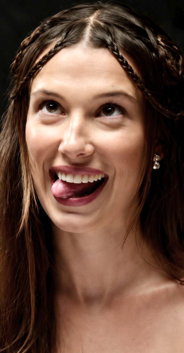 maninilas's tweet photo. Millie Bobby Brown is so tempting.😍 https://t.co/R4ryAwHv2h