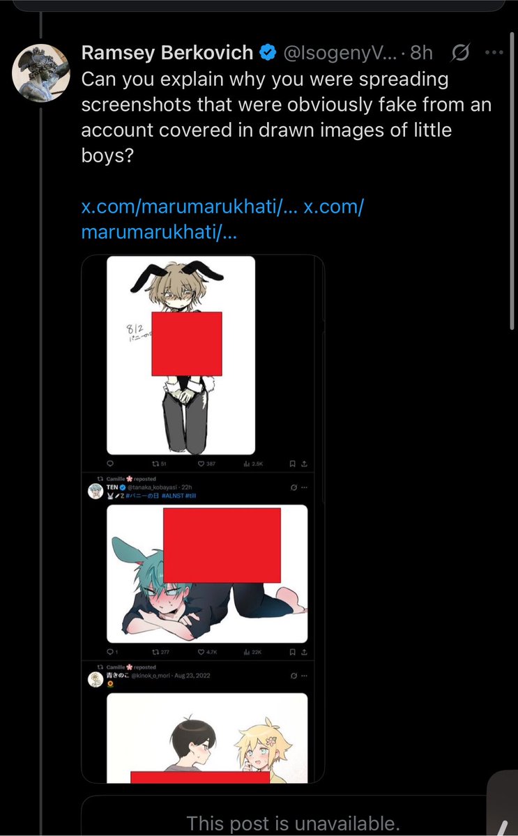 5fyjy's tweet photo. @incestpamphlet3 @Camilleshevik2 @Camilleshevik “Once”

There were HUNDREDS, retard. Don’t speak if you’re ignorant to the facts. https://t.co/gmMJiT49wC