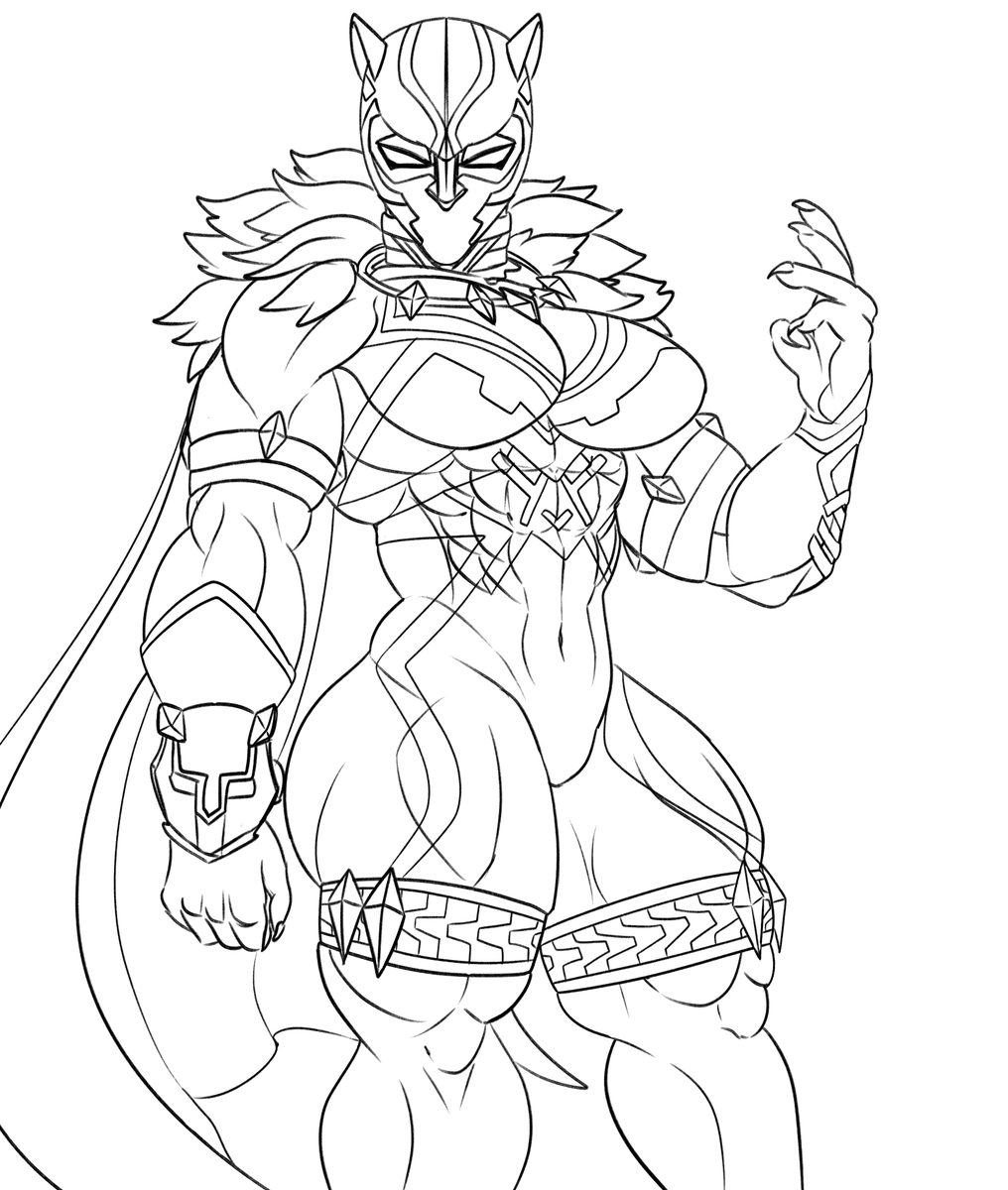 DantalionsLair's tweet photo. Shuri wip
#marveltokon https://t.co/k6WwPIC1E7