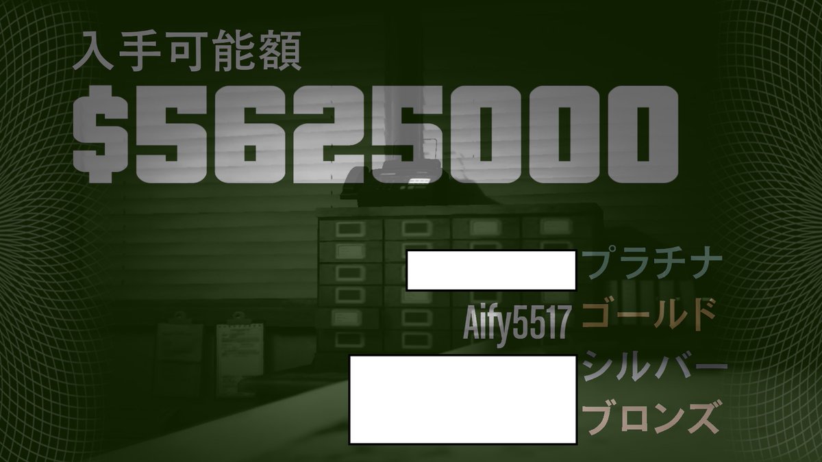 SwordmanAify's tweet photo. 昨日のクル活はパシフィック銀行強盗！
１５％でも８３万はやばい…！
#GTAOnline https://t.co/smr26D6cbE