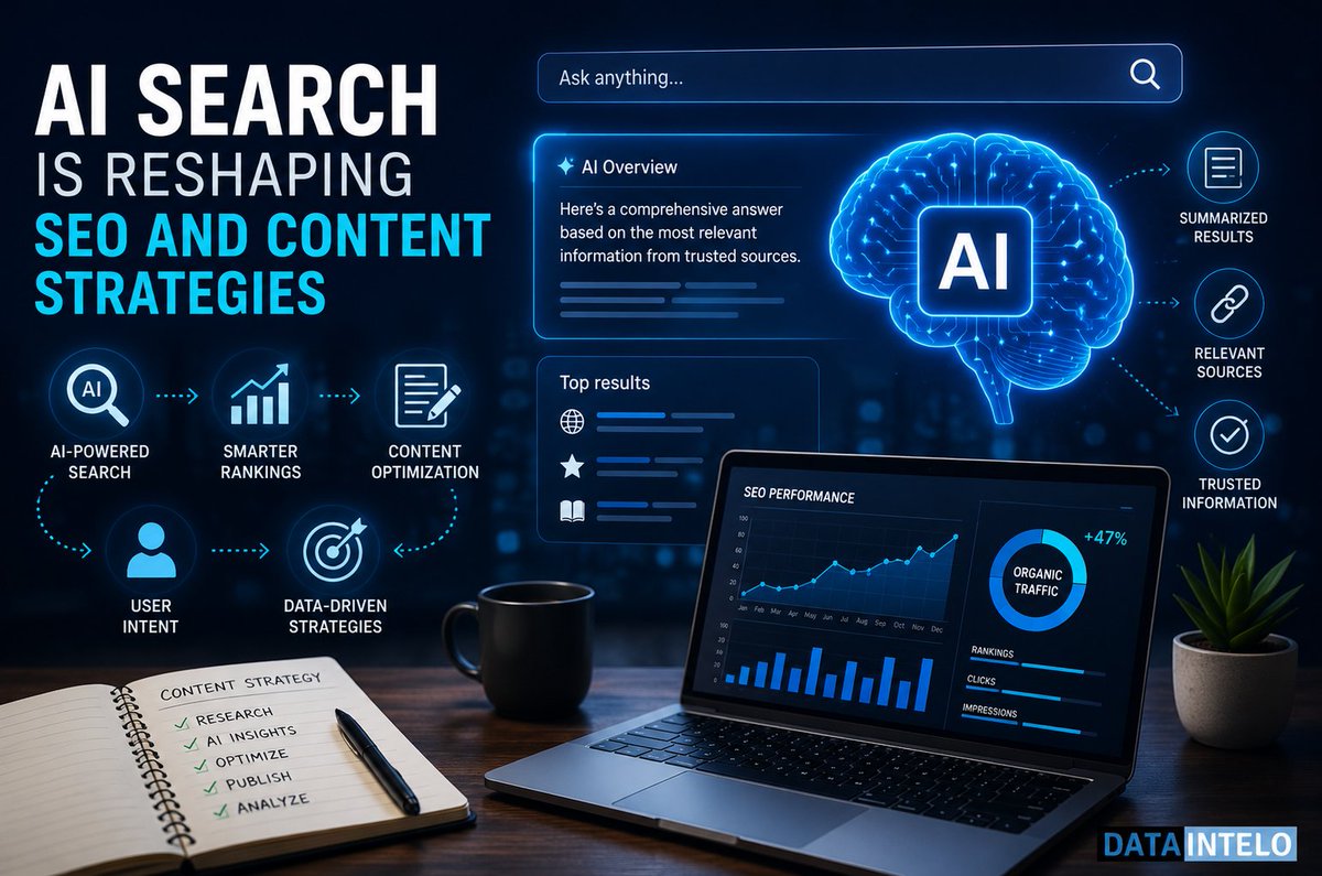 dataintelo_'s tweet photo. ✨ Search is evolving faster than ever.

🤖 AI is transforming how people discover content—and SEO strategies need to evolve too.

📚 Explore the latest insights:
🔗 https://t.co/6wHpVzsl1u

#AI #SEO #ContentStrategy #DigitalMarketing #Search https://t.co/6EudMBdtSF