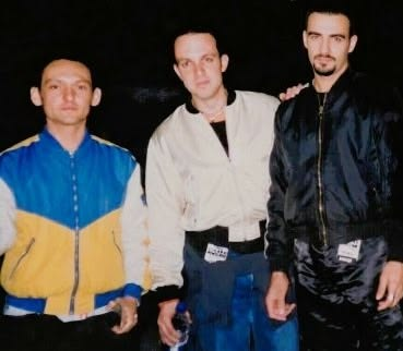 Kadoc_Official's tweet photo. David Moli (Kadoc) &amp; Niko J (Germany) 1997

Listen to Kadoc here -> https://t.co/YYSzf6Bv3v 

#Techno #techhouse #housemusic #rave #oldskool https://t.co/ujai3OxB6K
