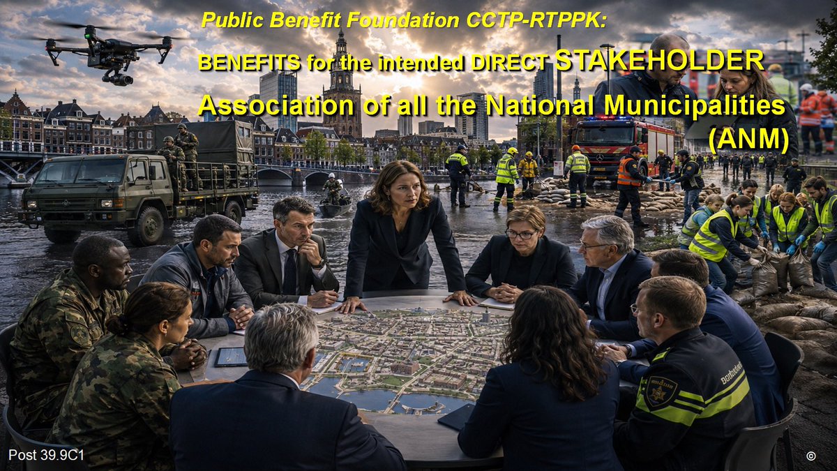 CastingInt's tweet photo. Post39.9C1 PublicBenefitFoundation CCTP-RTPPK
TheDirectSTAKEHOLDER AssociationOfNationalMunicipalities(ANM)

ANMhelpsStrengthenMunicipalResilience
-EarlyPolicyInput
-KnowledgeSharing
-Nat.Standardisation
-StrongerCooperation
-SafeguardLocalAutonomy
+EnhancingCoord.WithDefence&amp;EU https://t.co/iJmtPkgmWE